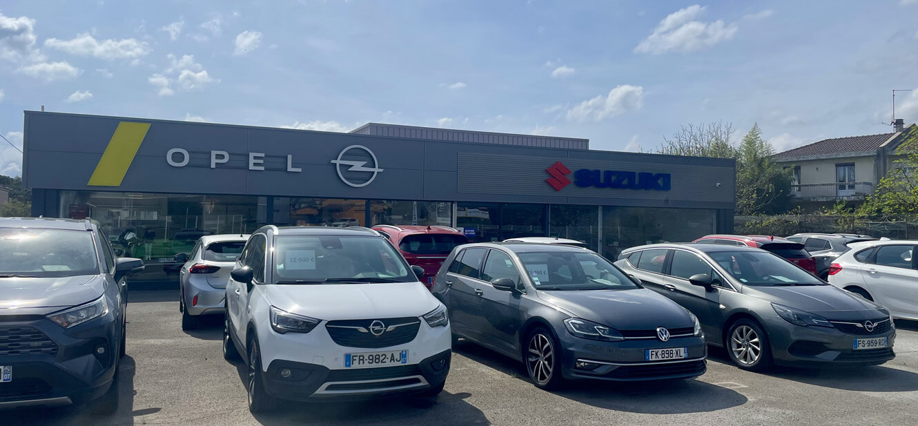 Opel et Suzuki à Aubenas